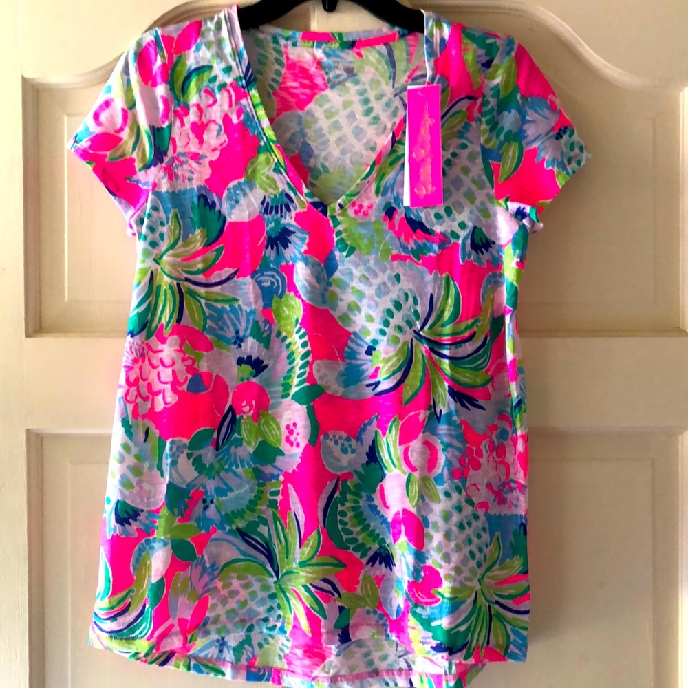 NWT Lilly Pulitzer Etta Top